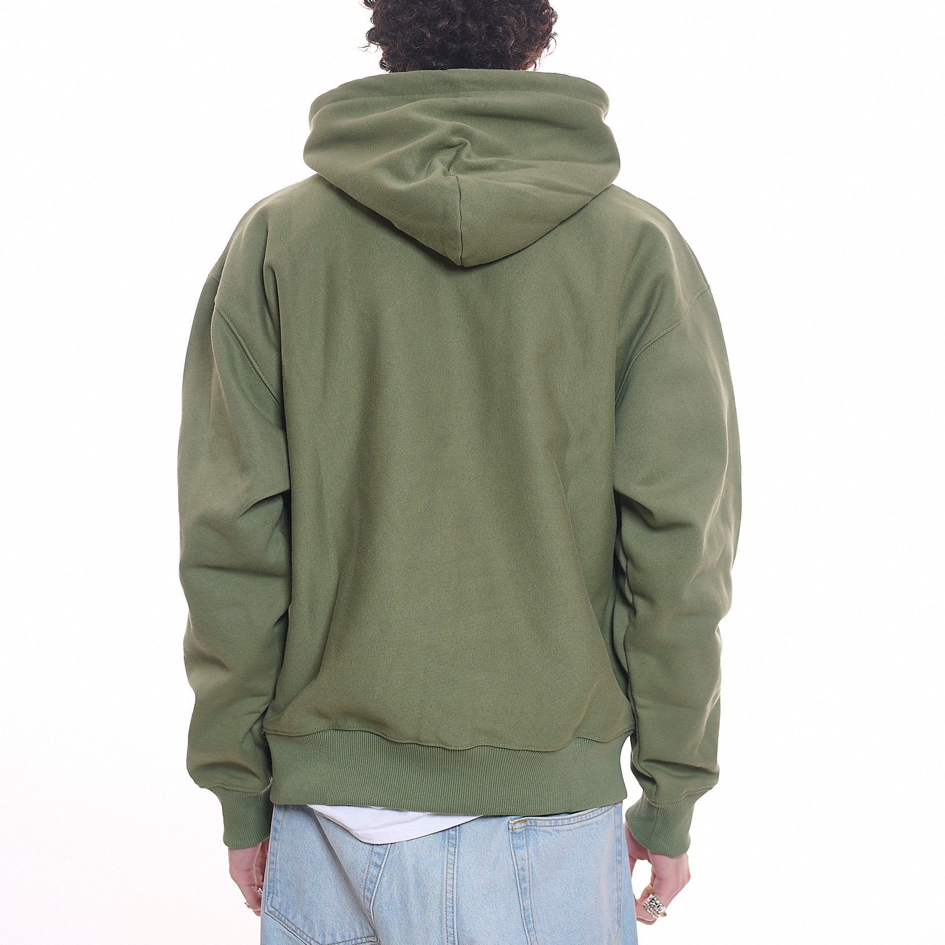 トップス STUSSY&Our LegacyDYED HOOD, Dark Olive Stussy Big & Meaty Zip Hood - Olive I Momentum - Momentum