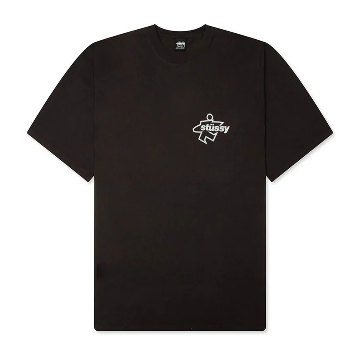 Stussy Surf Size Pigment Dyed Tee Faded Black
