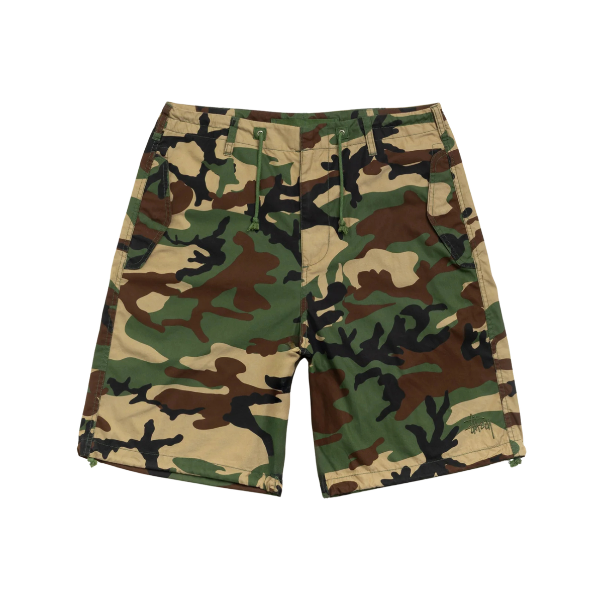 Stussy Surplus Short Woodland Camo