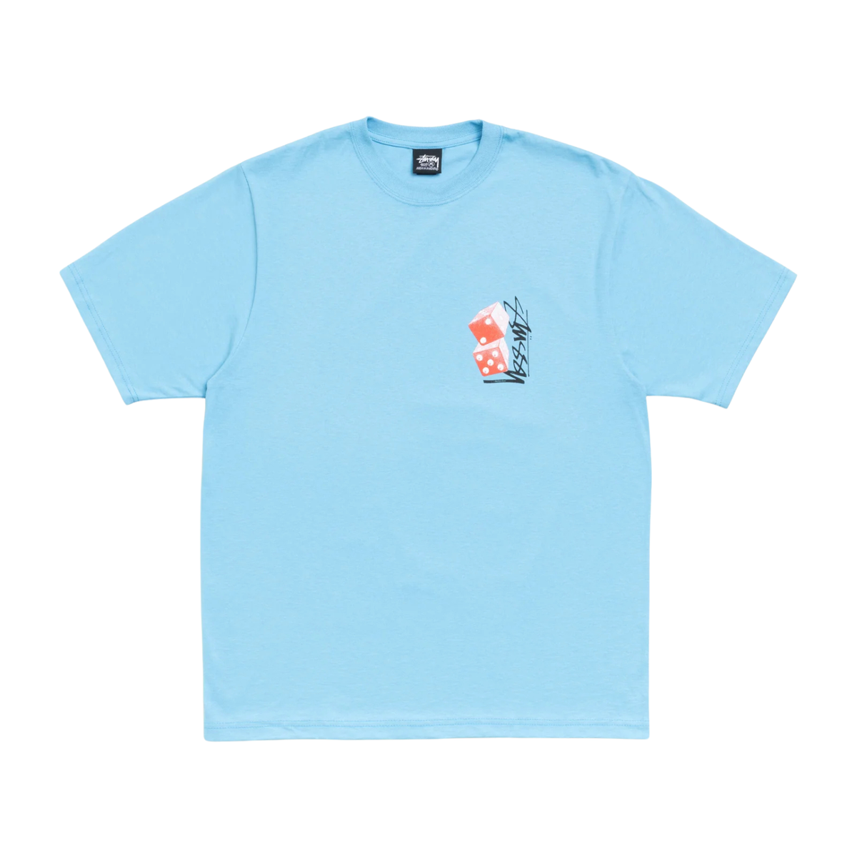 Stussy Tall Dice Tee Sky Blue