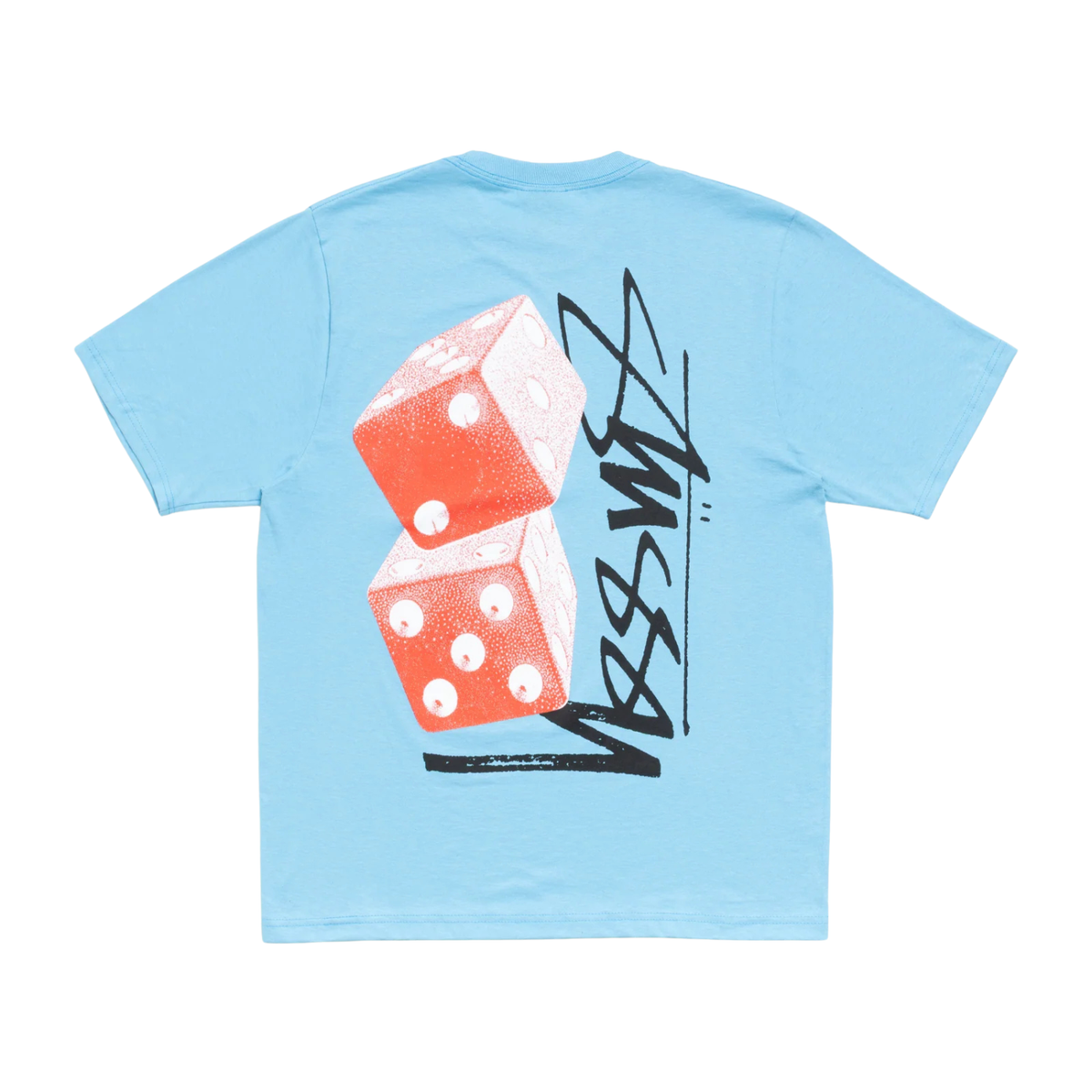 Stussy Tall Dice Tee Sky Blue