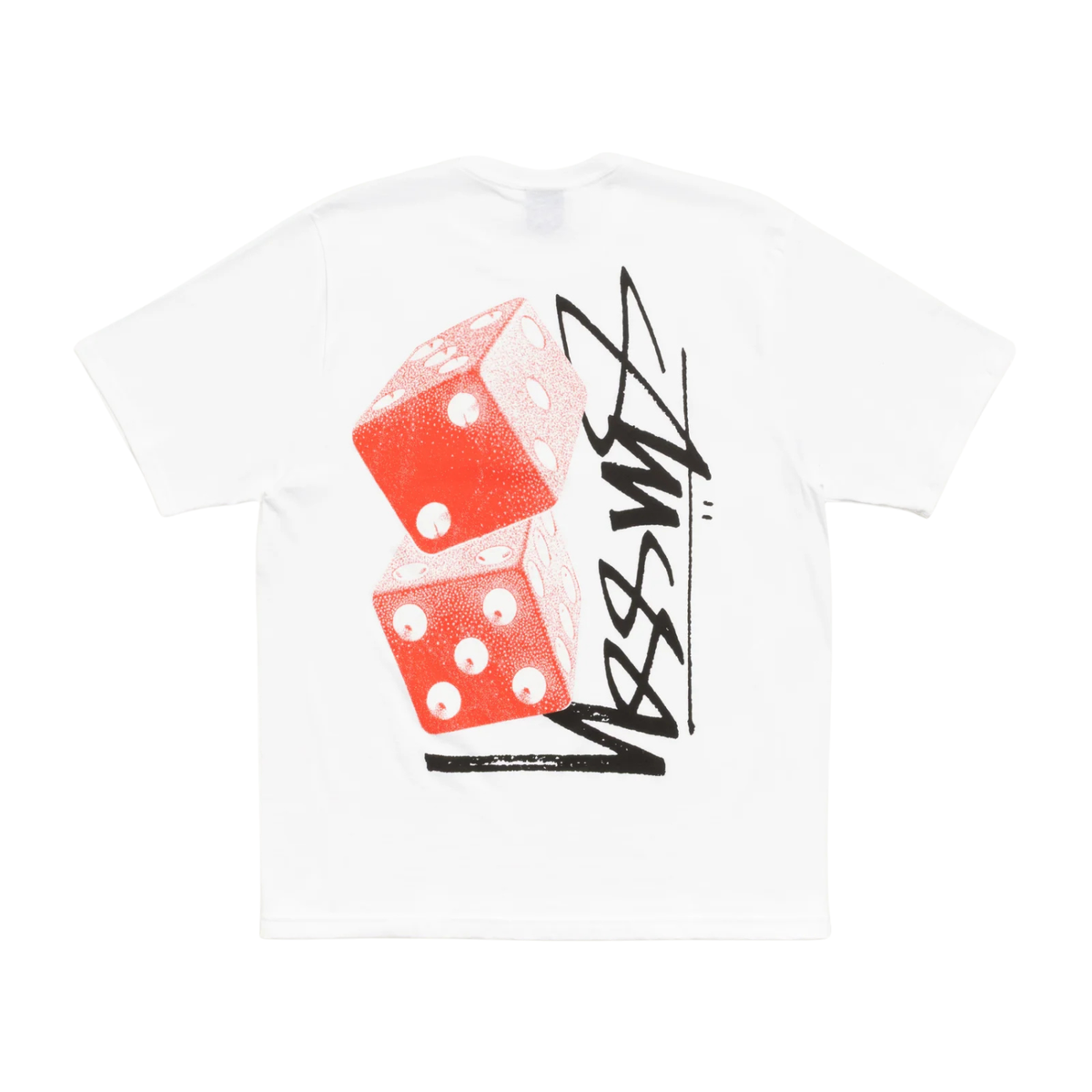 Stussy Tall Dice Tee White