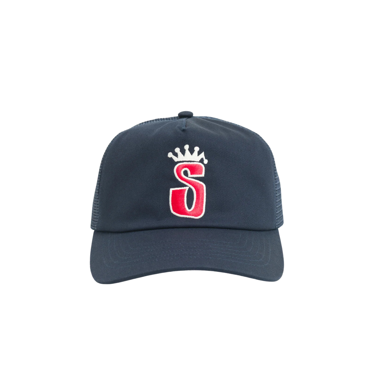 Stussy Trucker S Crown Cap Navy 