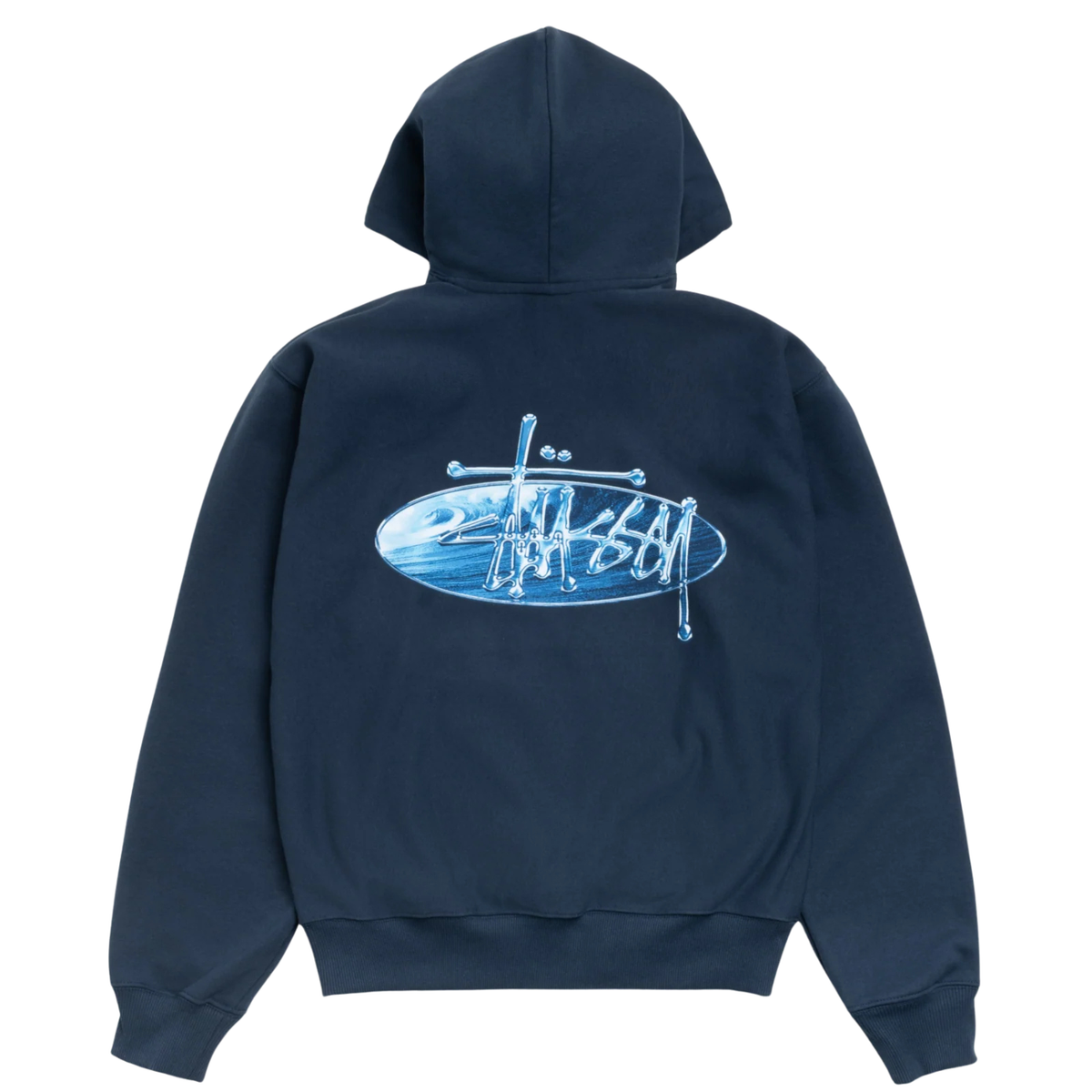 Stussy Wave Oval Hood Navy