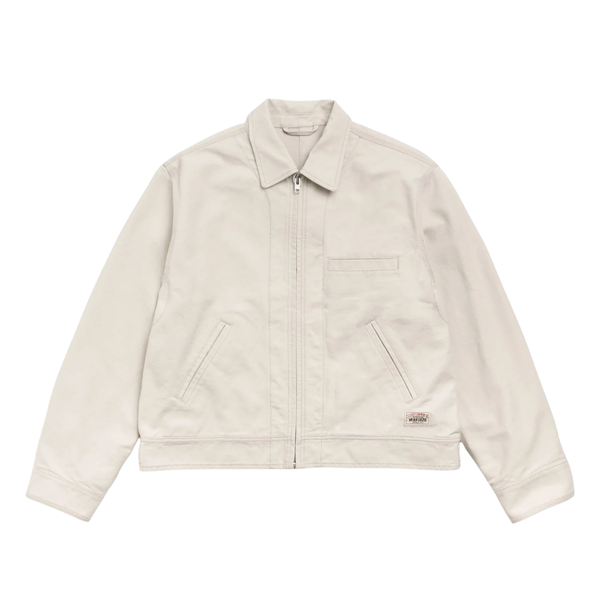 Stussy Work Jacket Collared Stone