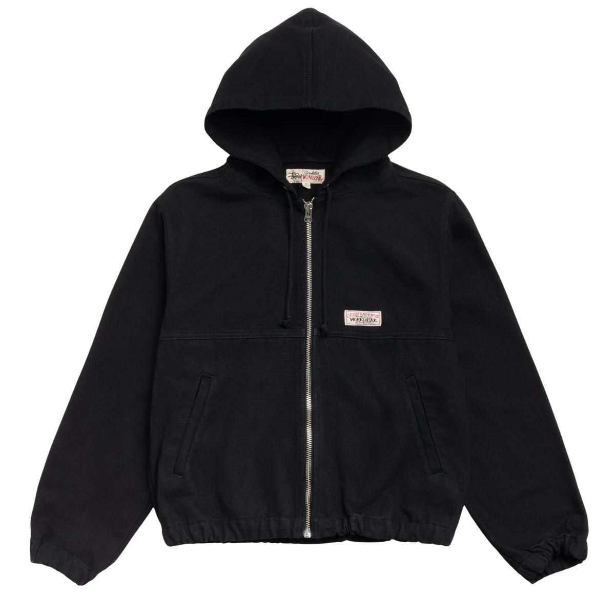Stussy Work Jacket Unlined Canvas Black