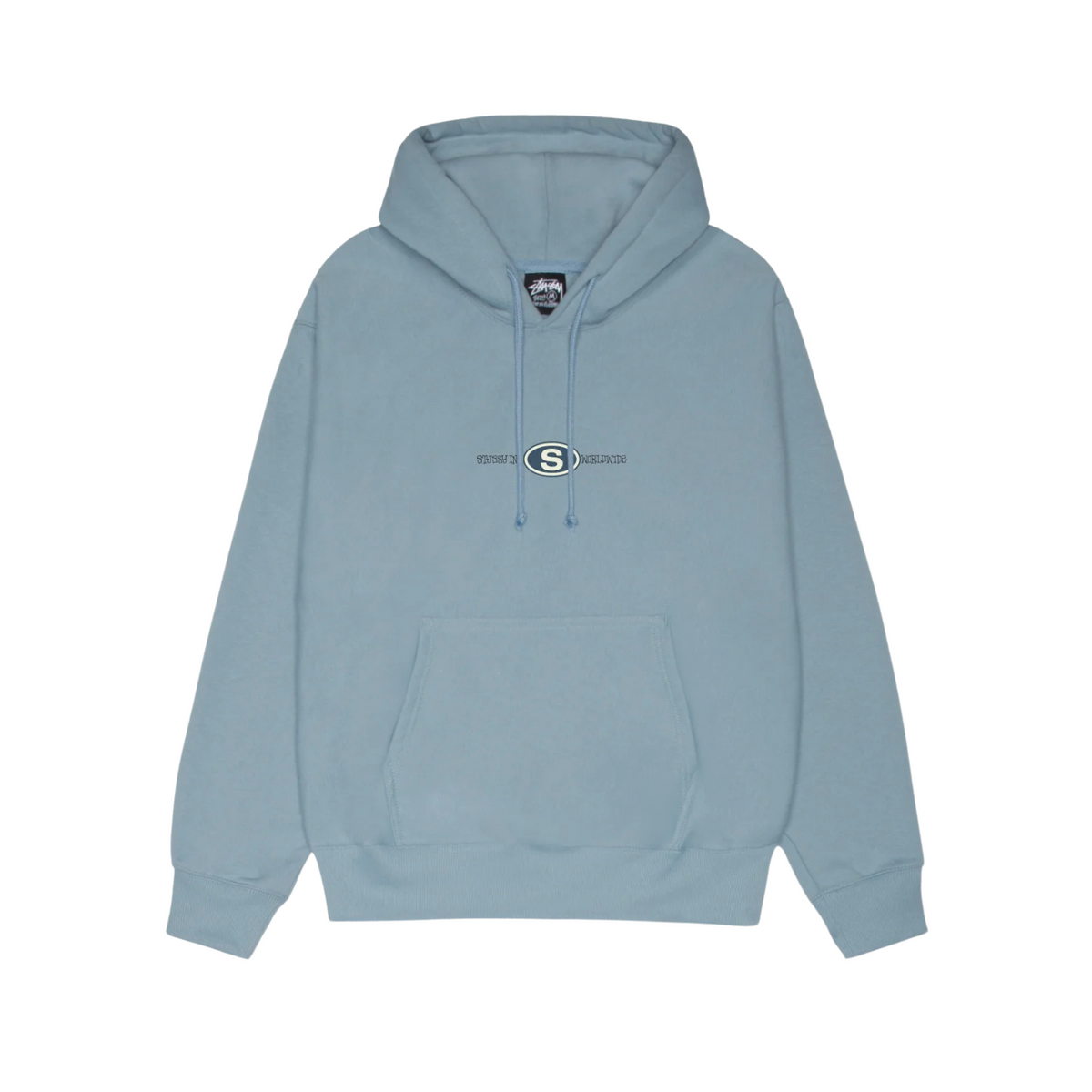 Stussy Worldwide Dot Hood Slate