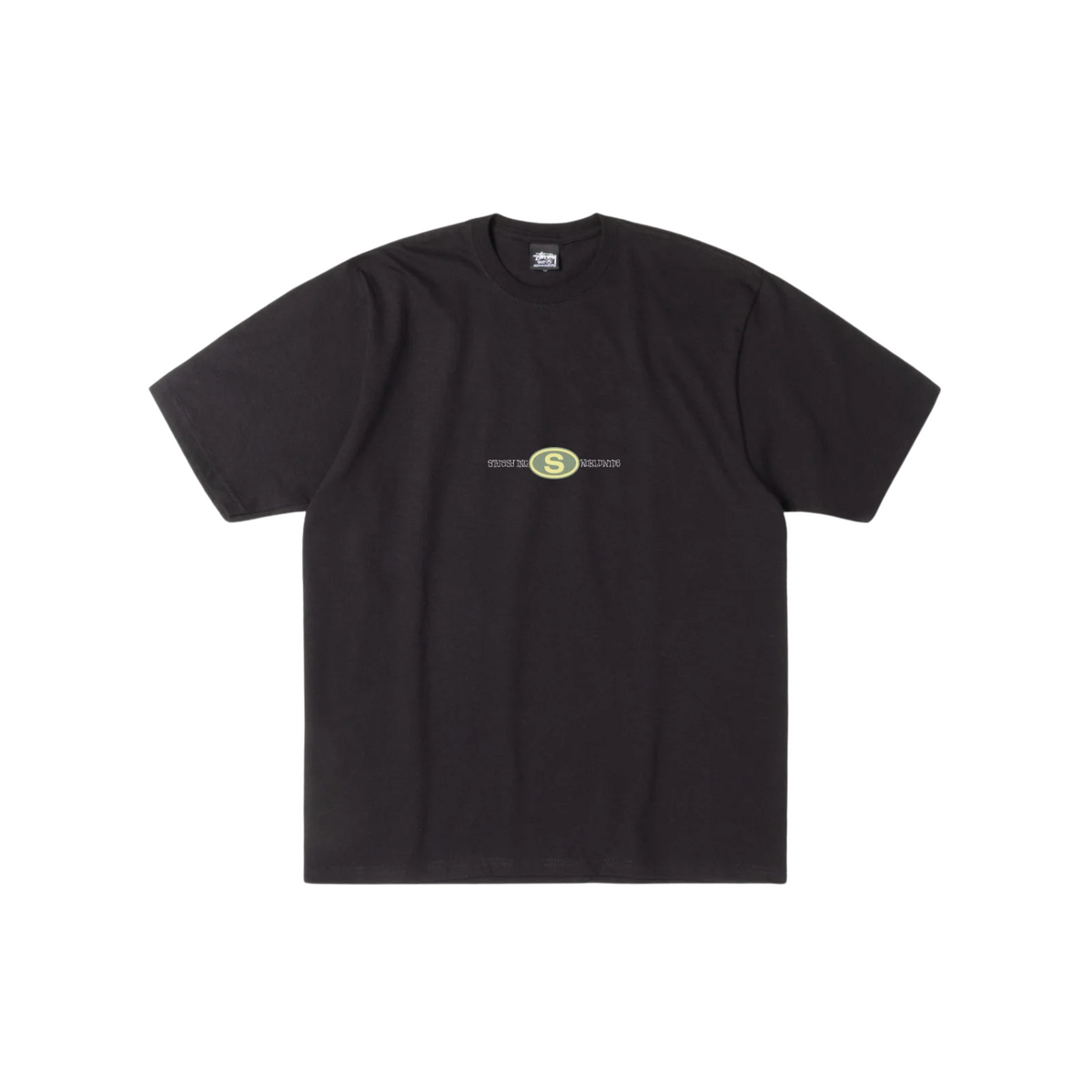 Stussy Worldwide Dot Tee Black