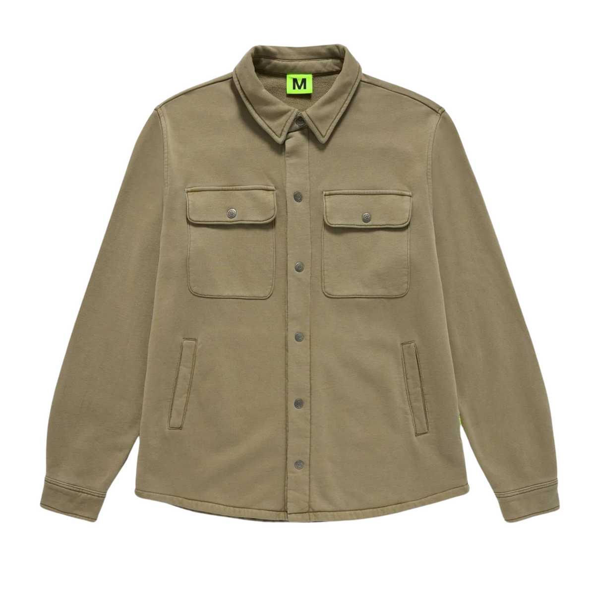 Supervsn Fleece Overshirt Gravel