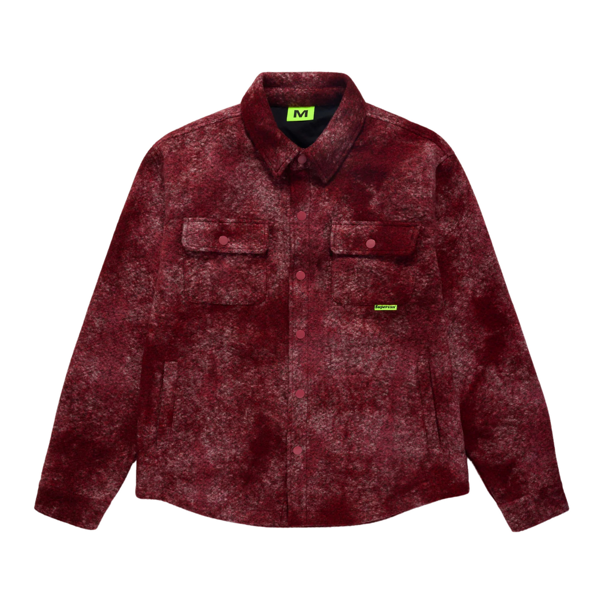Supervsn Marled Overshirt - Blaze