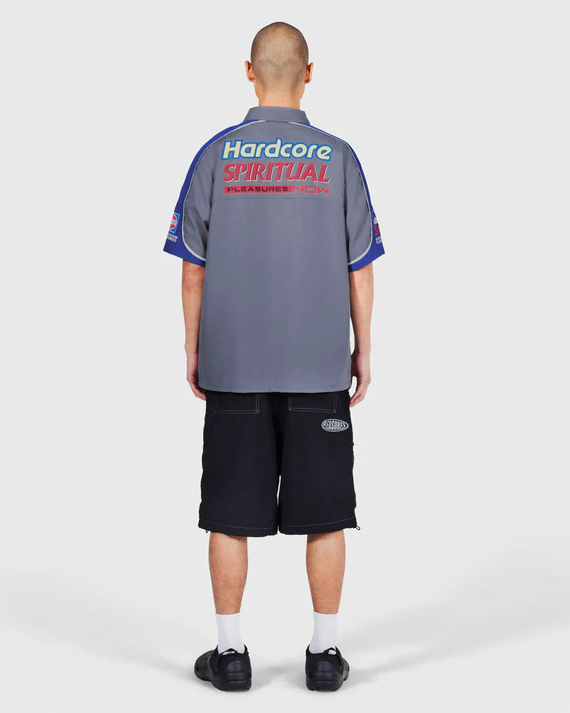 Pleasures Raider Cargo Shorts Black