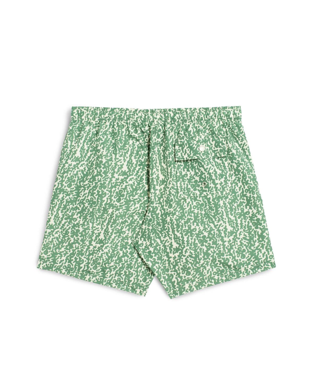 Bather Thyme Tropic Camo Swim Trunk Green