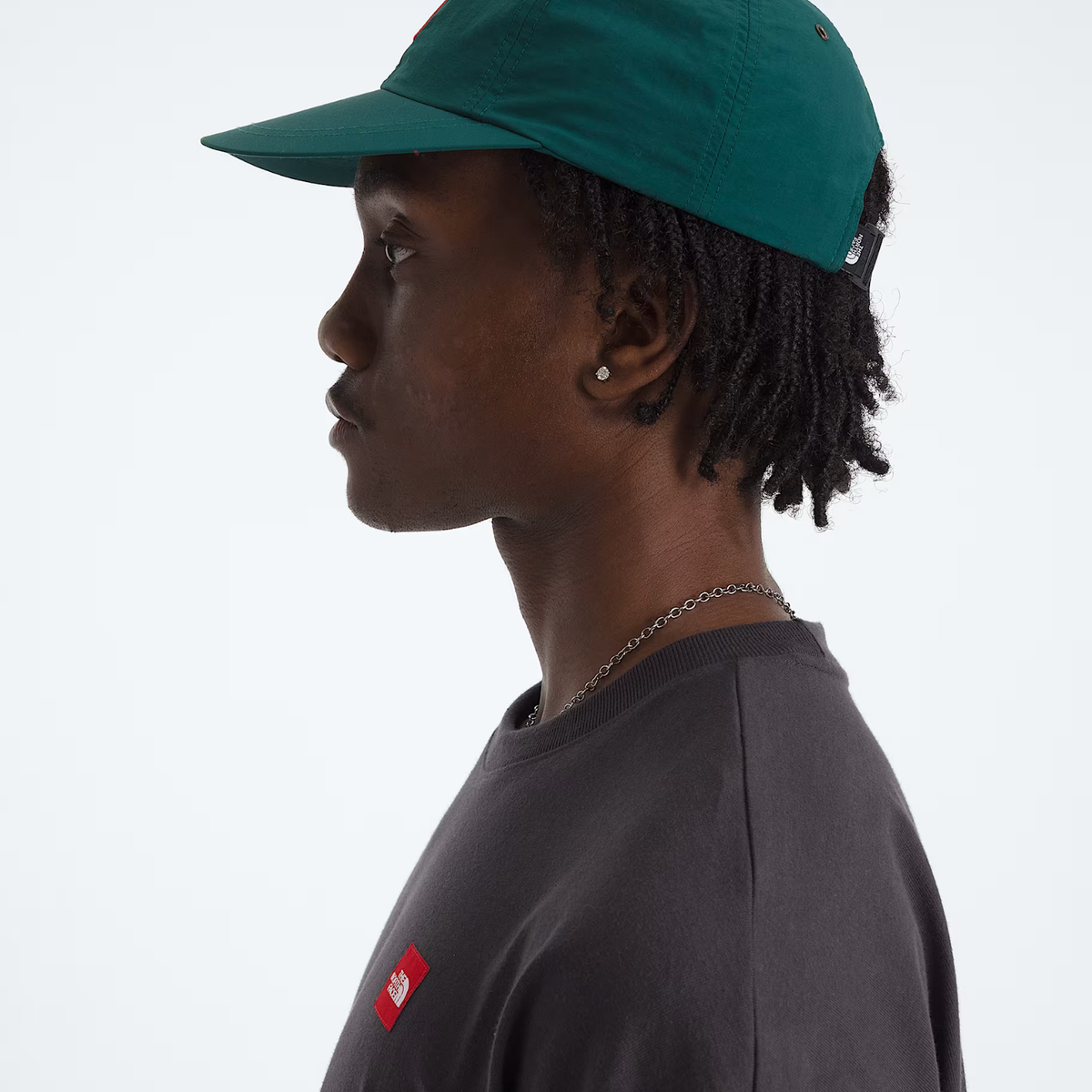 TNF Red Box Short-Sleeve Tee Obsidian