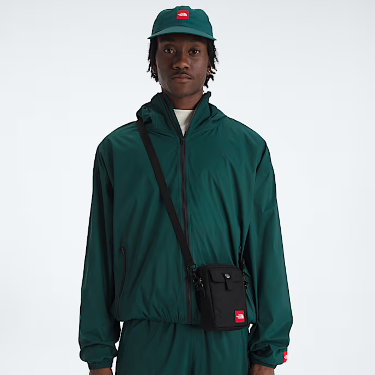 TNF Red Box Small Carry Bag TNF Black