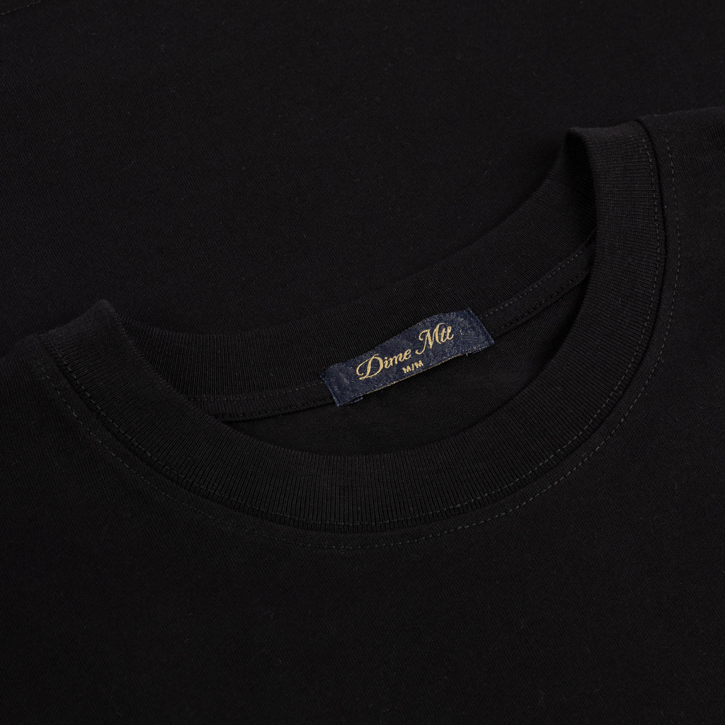 DIME Cursive Cloud T-Shirt Black