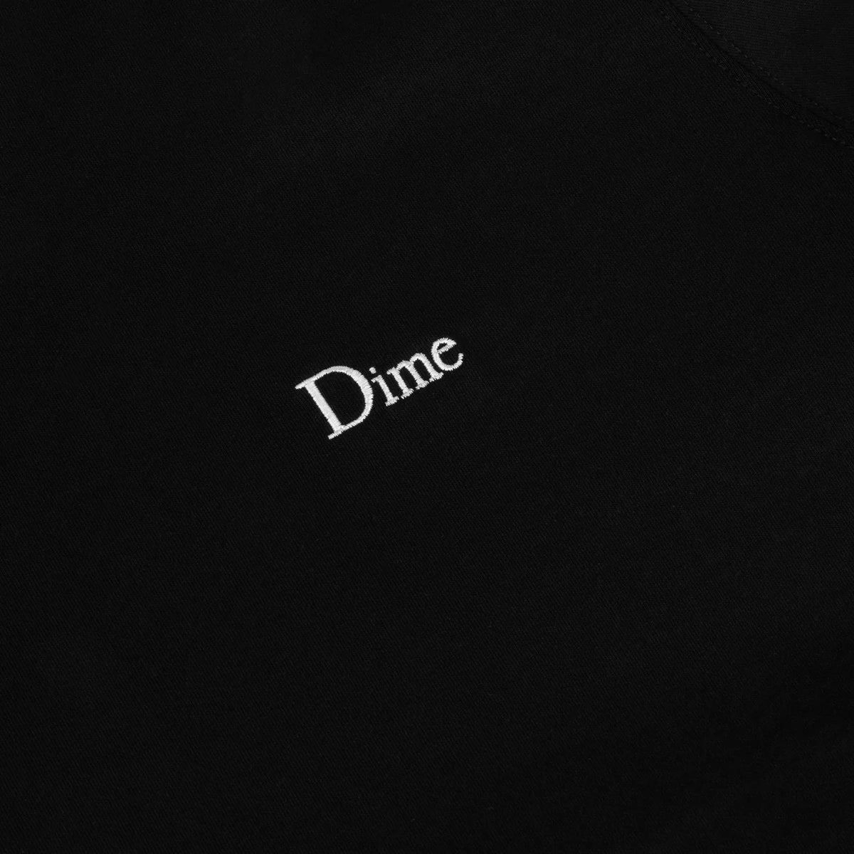 Dime Classic Small Logo T-Shirt Black
