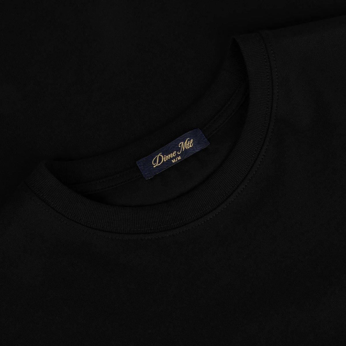 Dime Classic Small Logo T-Shirt Black