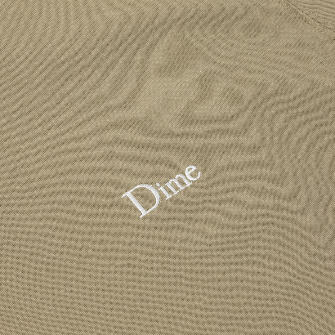 Dime Classic Small Logo T-Shirt Military Olive