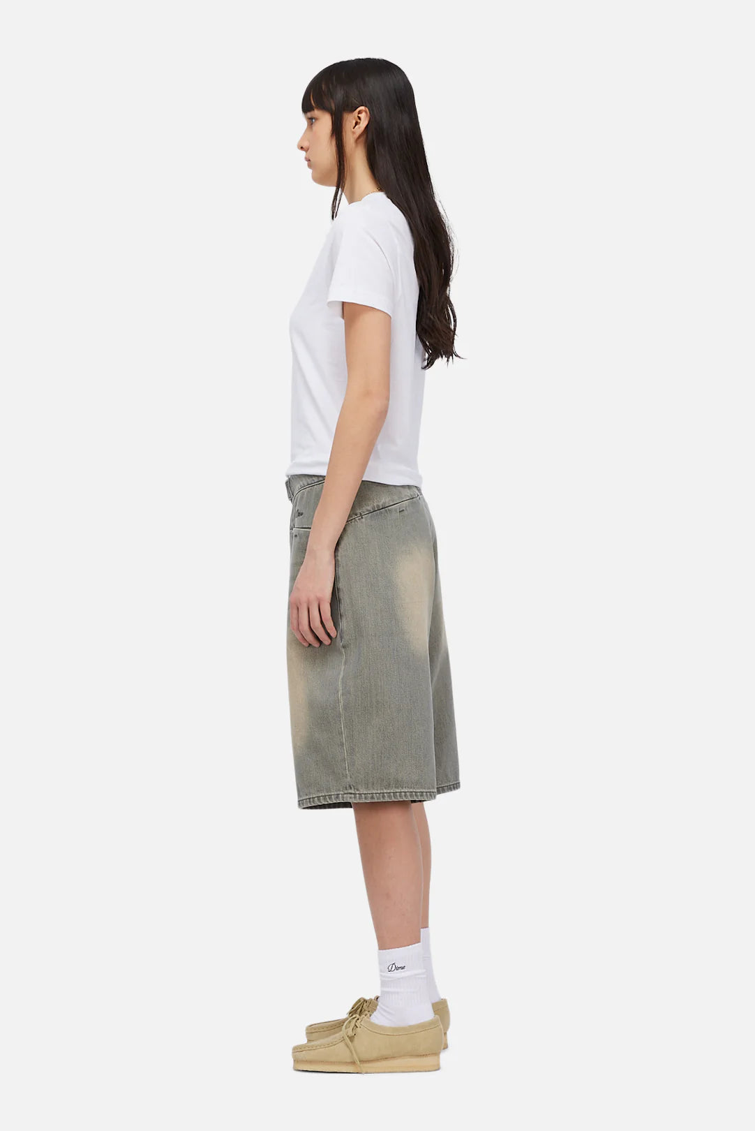 Tech Denim Shorts Sandblasted Desert
