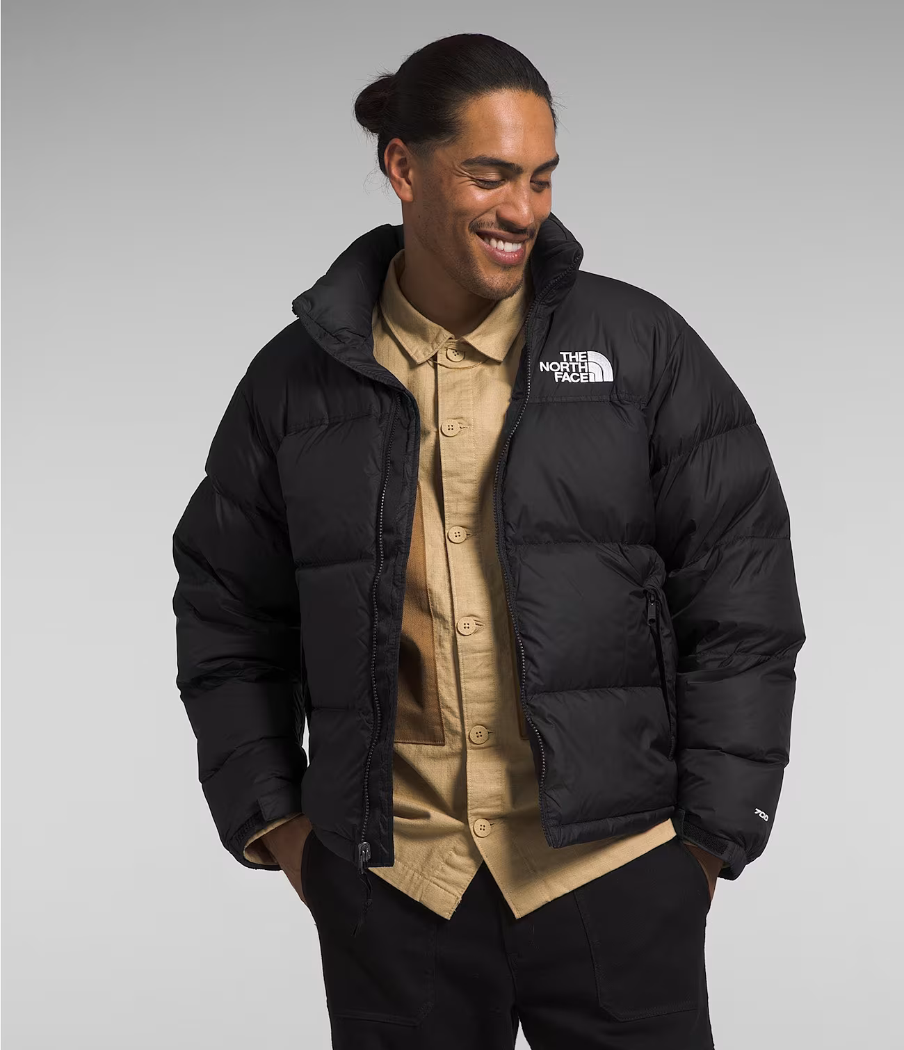 North face nuptse black 1996 discount