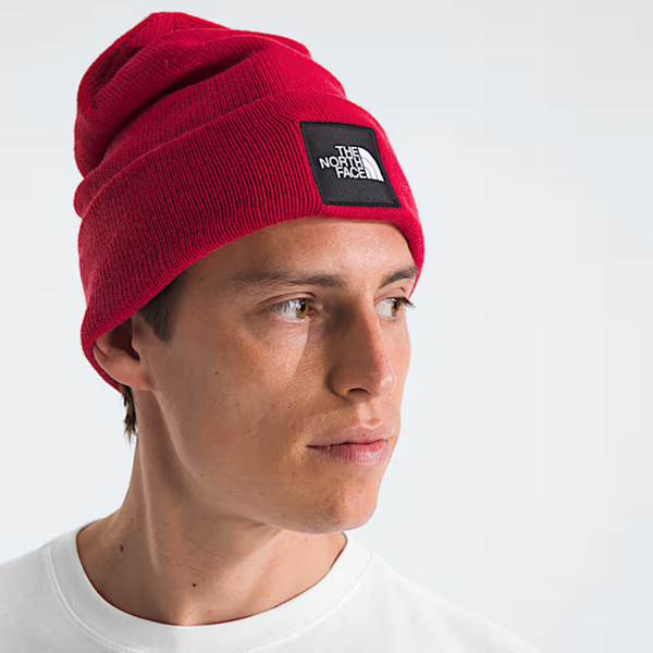 The North Face Big Box Beanie - TNF Red I Momentum - Momentum Clothing