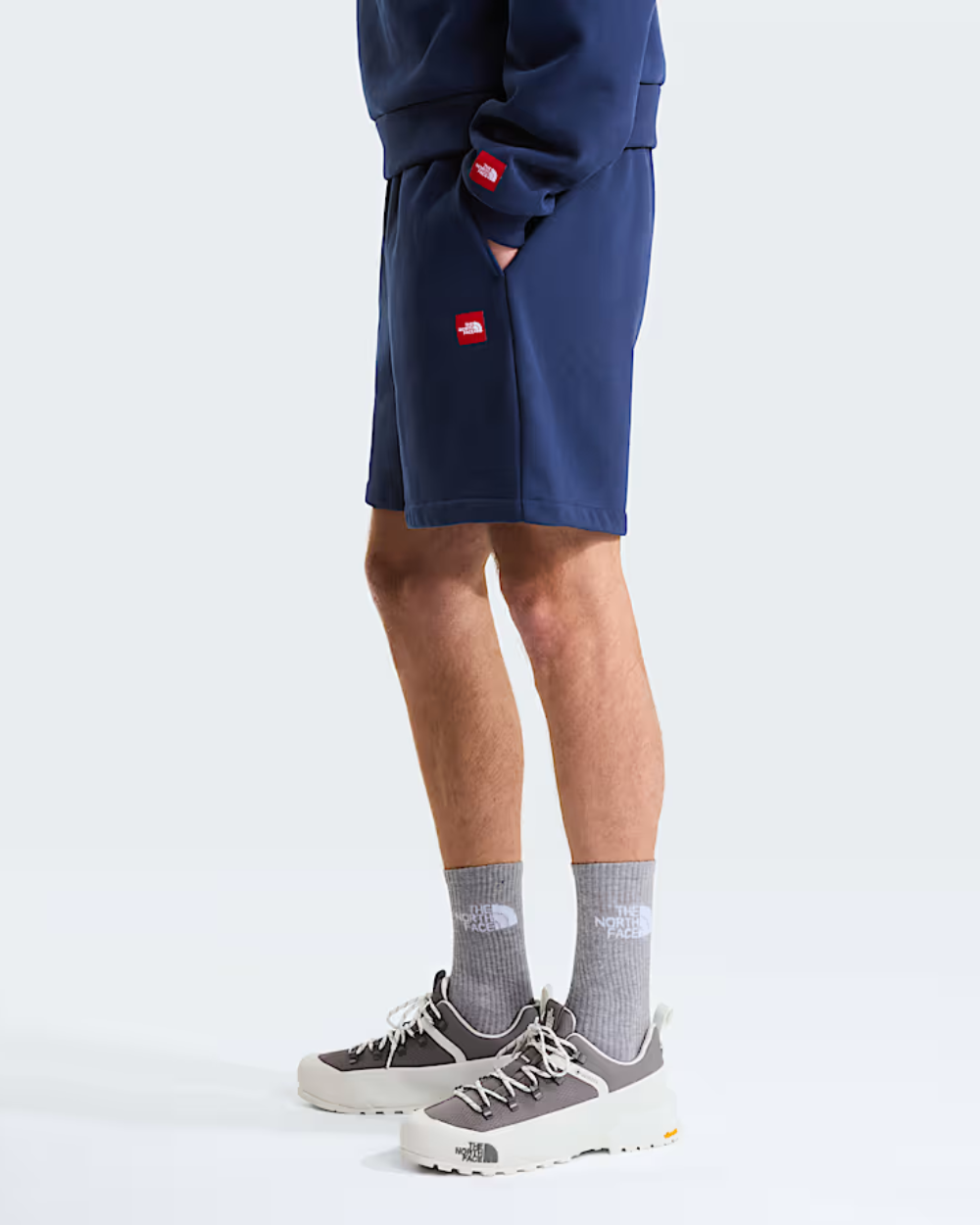 The North Face TNF Red Box Fleece Short Summit Navy