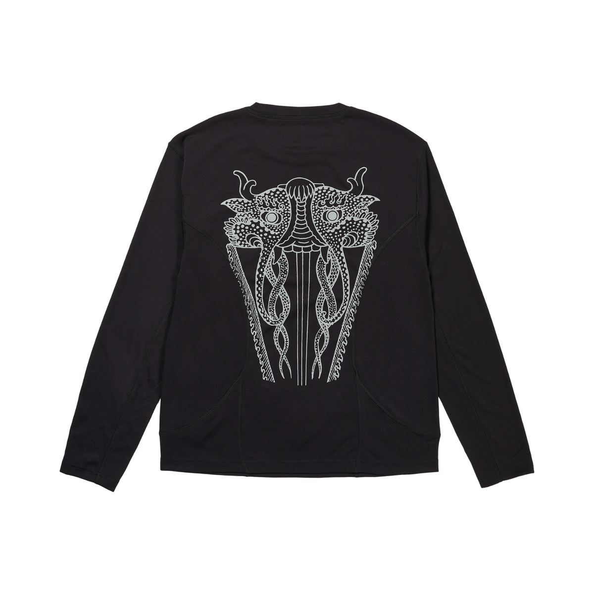 The Trilogy Tapes 3M Winter Longsleeve Running Top Black