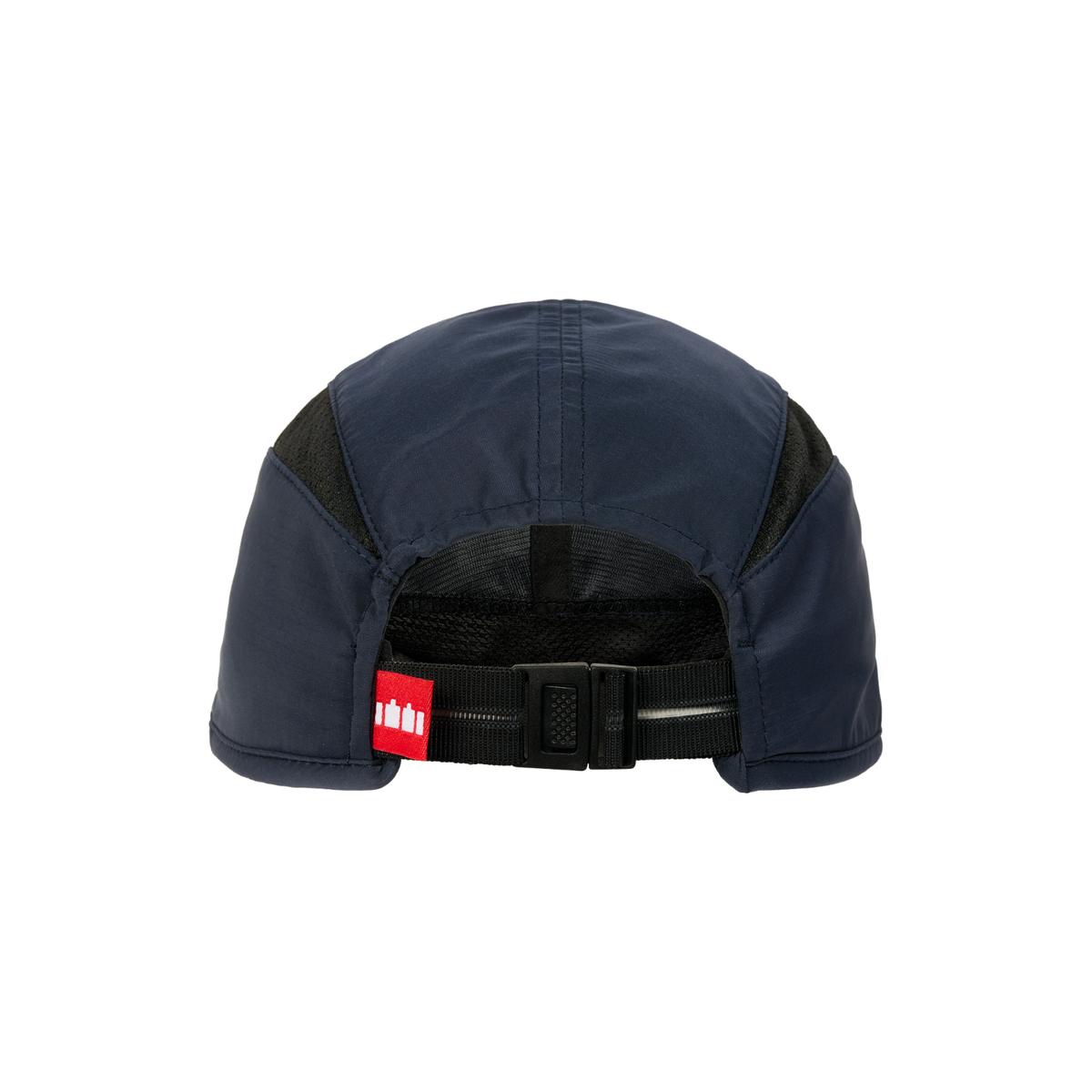 The Trilogy Tapes Clogged Bear Running Cap Metallic Navy/Black