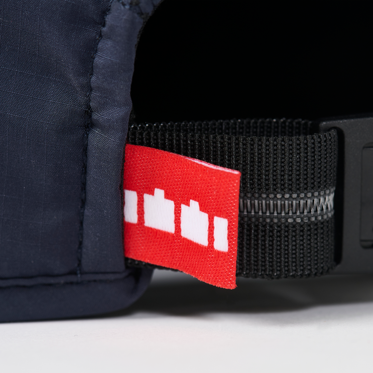 The Trilogy Tapes Clogged Bear Running Cap Metallic Navy/Black