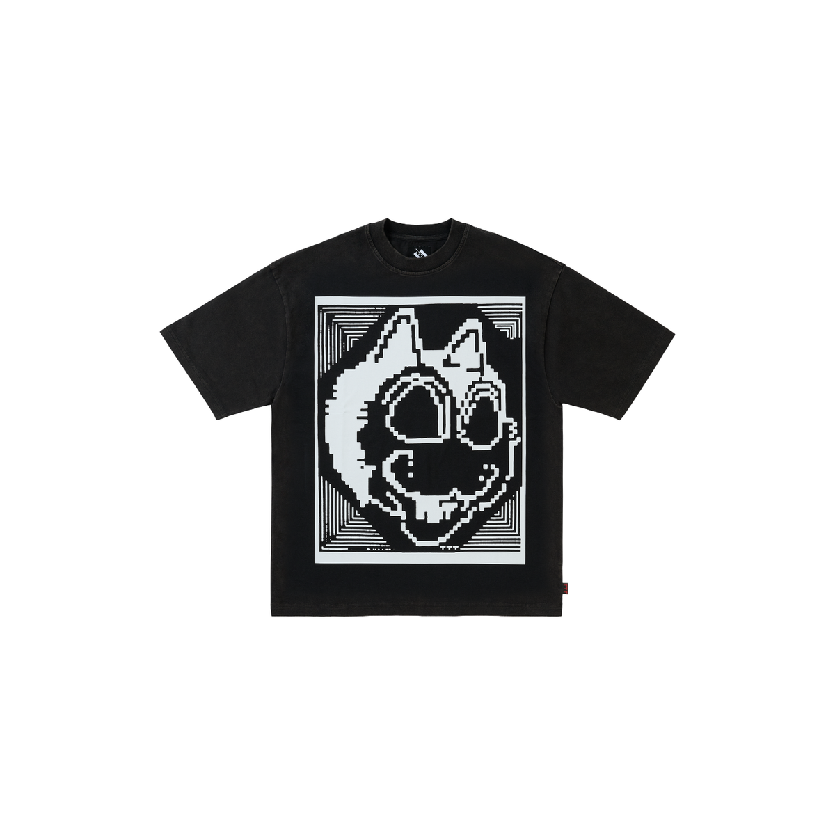 The Trilogy Tapes Digicat T-Shirt Black