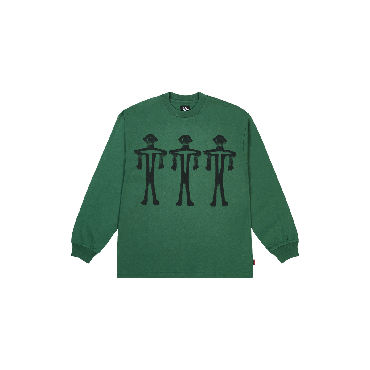 The Trilogy Tapes Dogu Longsleeve Forest Green