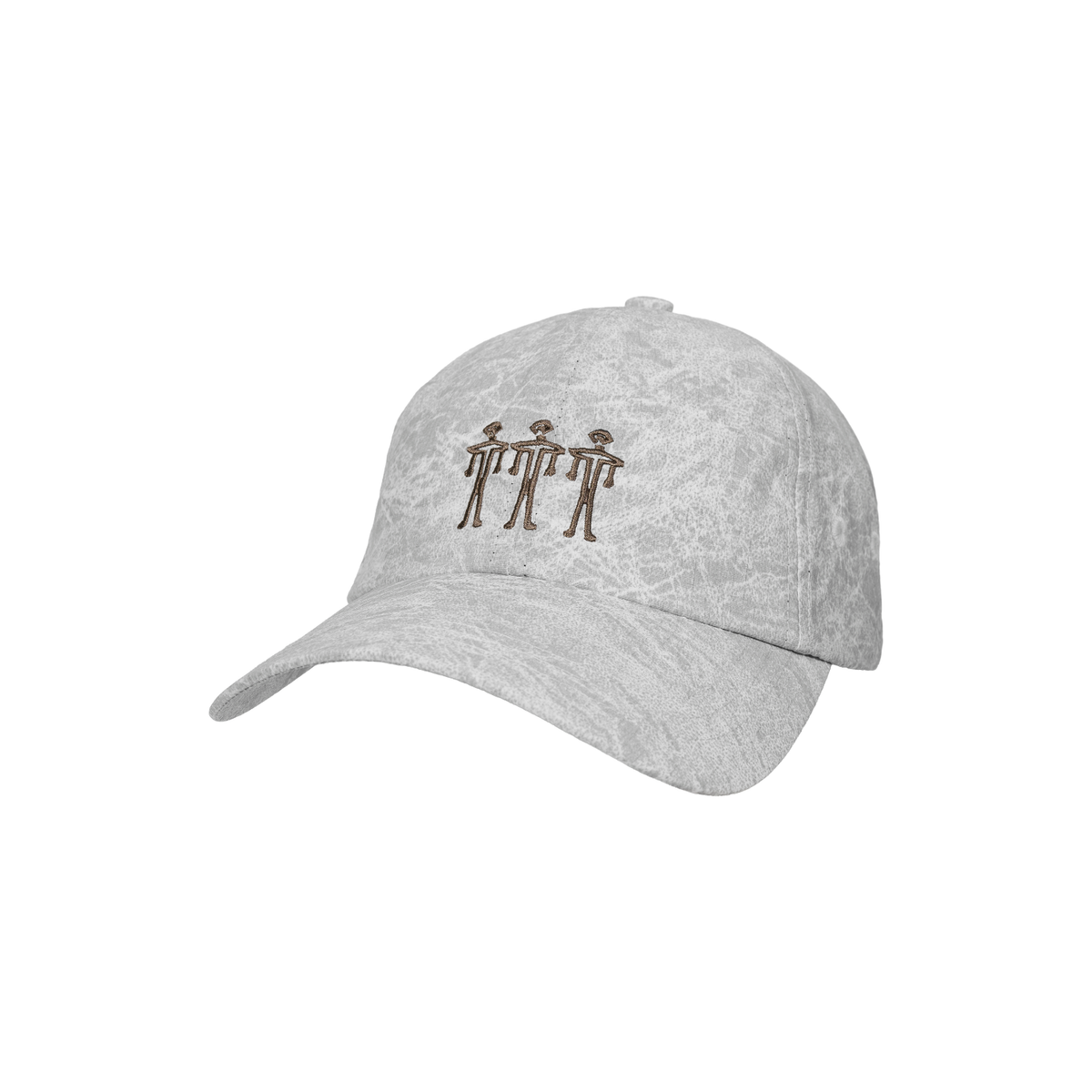 The Trilogy Tapes Dogu Washed Nylon Ripstop 6-Panel Hat Grey
