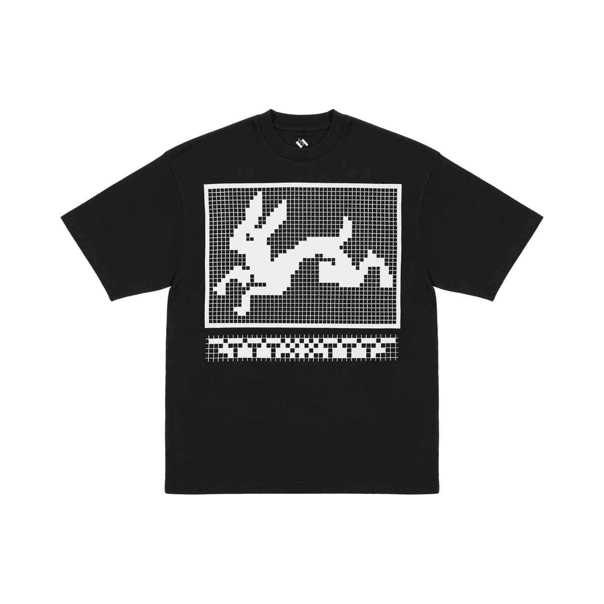 The Trilogy Tapes Hare T-Shirt Black