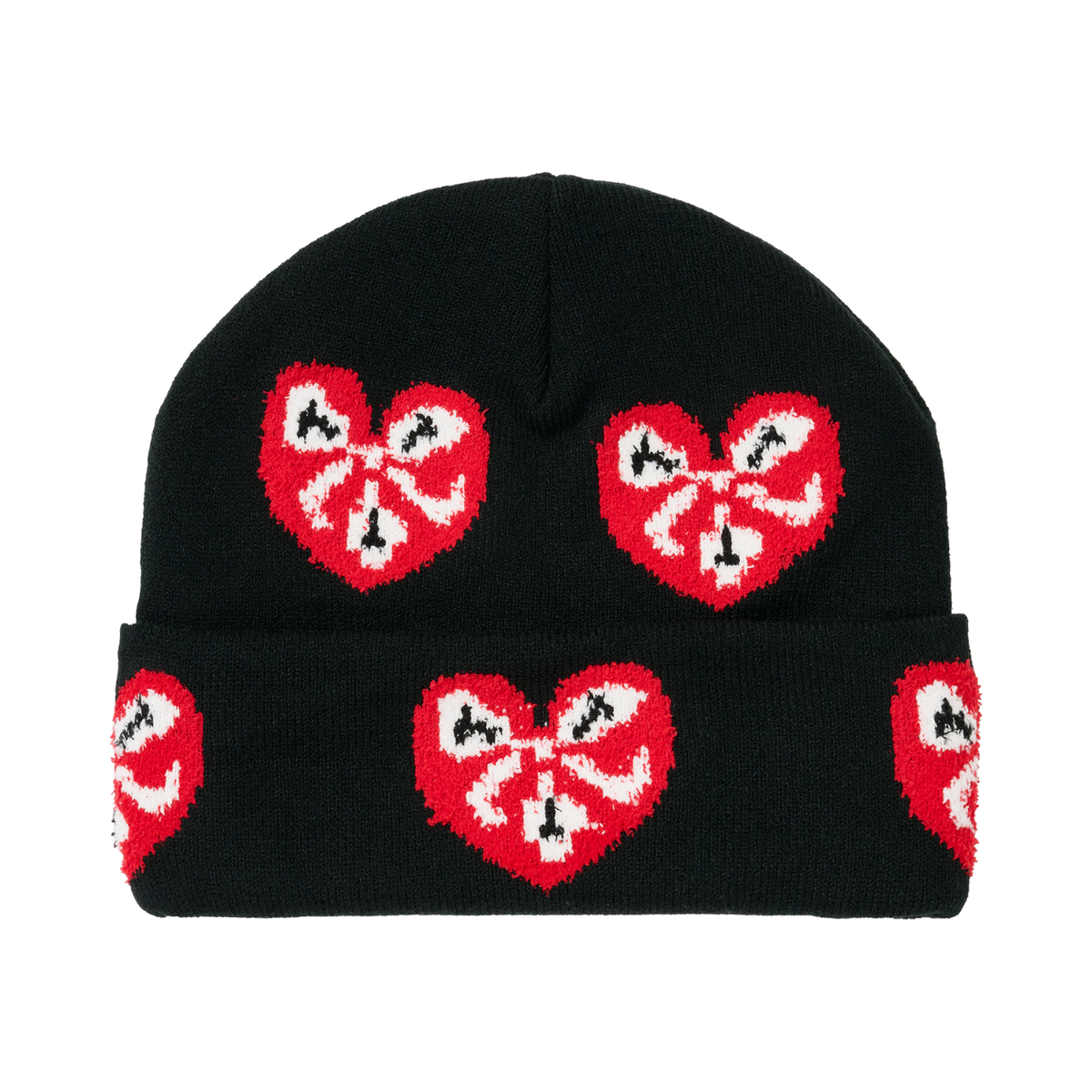 The Trilogy Tapes Heart Beanie Black