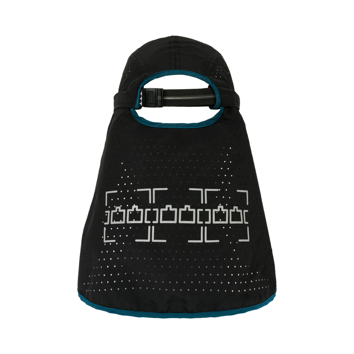 The Trilogy Tapes Neck Cape Trail Cape Blue/Black