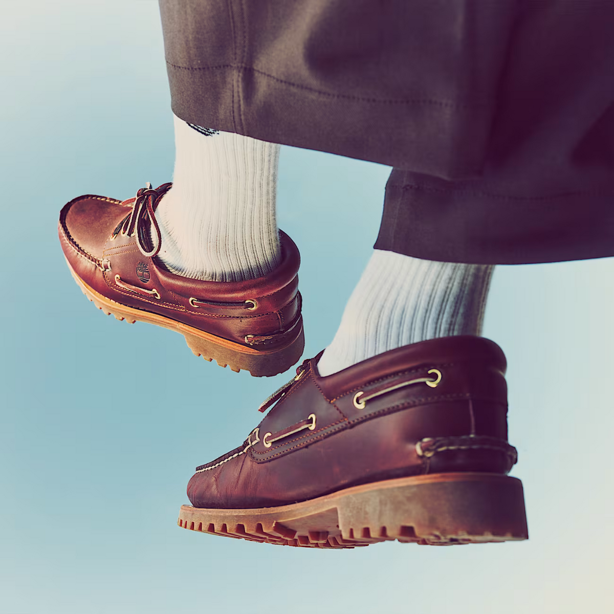 Timberland Authentic Boat Shoe Burgundy