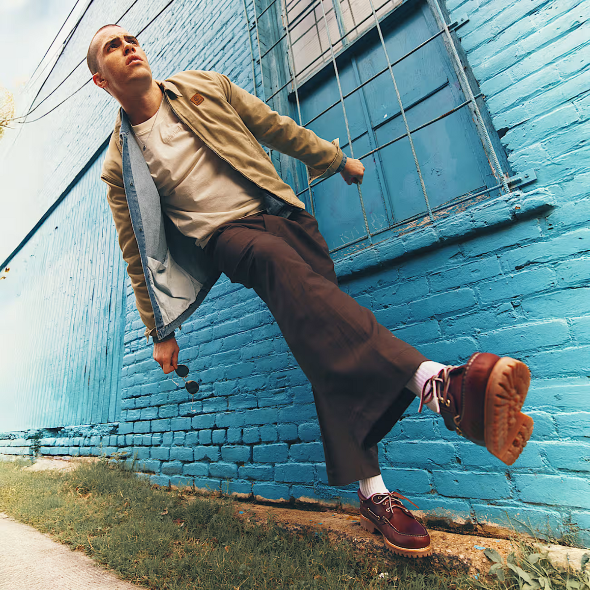 Timberland Authentic Boat Shoe Burgundy