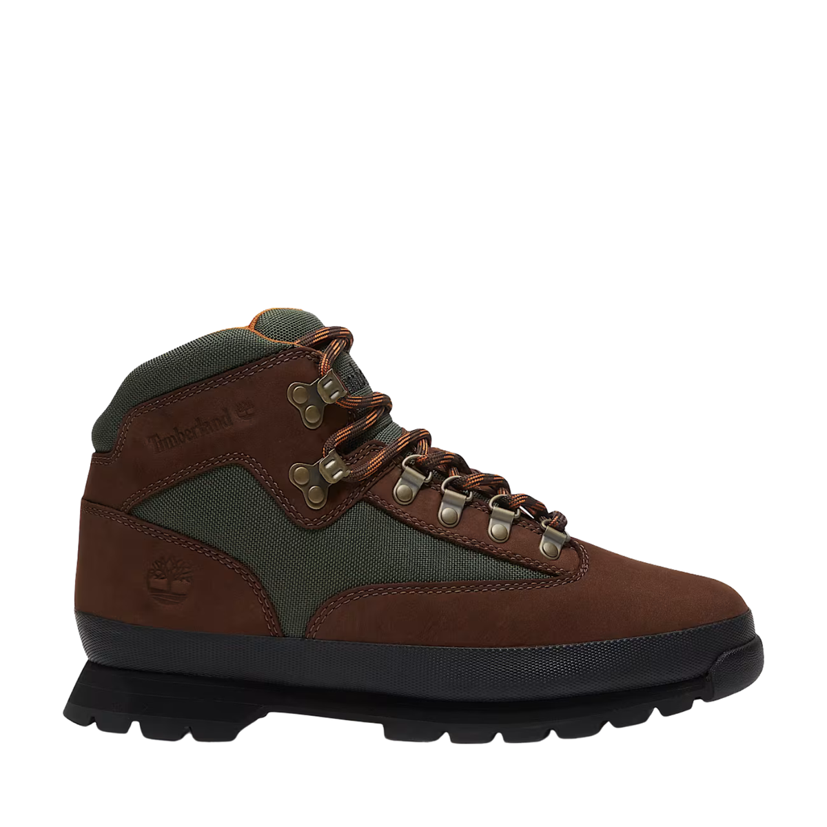 Timberland Euro Hiker Mid Lace Up Boot Dark Brown