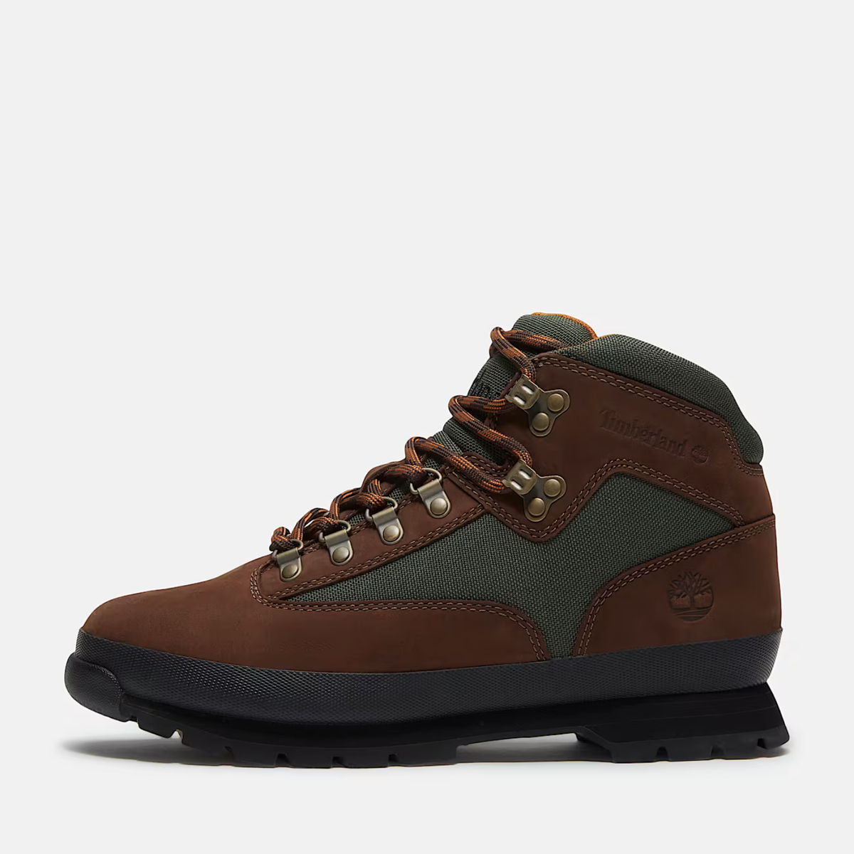 Timberland Euro Hiker Mid Lace Up Boot Dark Brown
