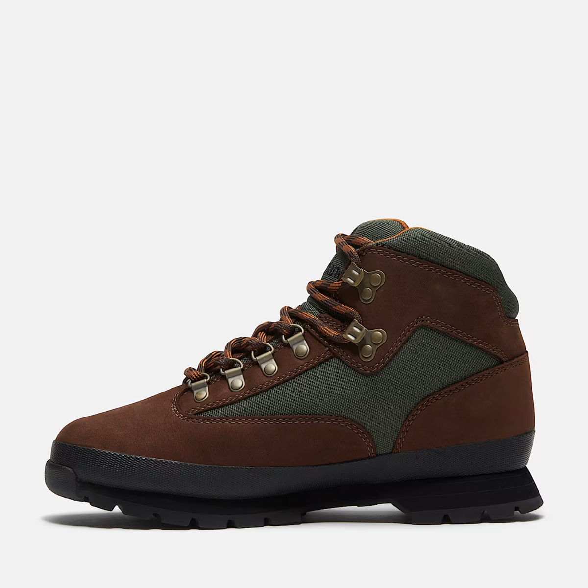 Timberland Euro Hiker Mid Lace Up Boot Dark Brown