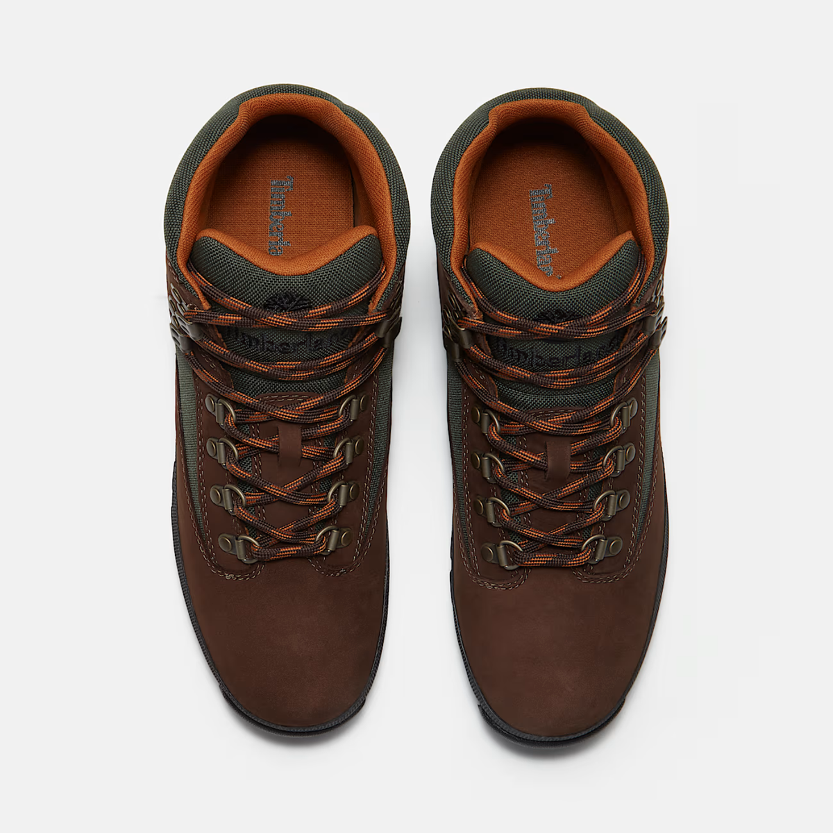 Timberland Euro Hiker Mid Lace Up Boot Dark Brown