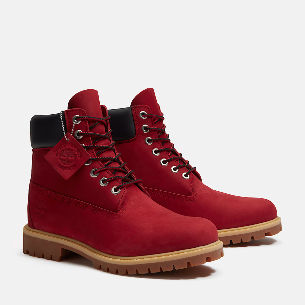 Timberland Premium 6" Lace Up Waterproof Boot Dark Red