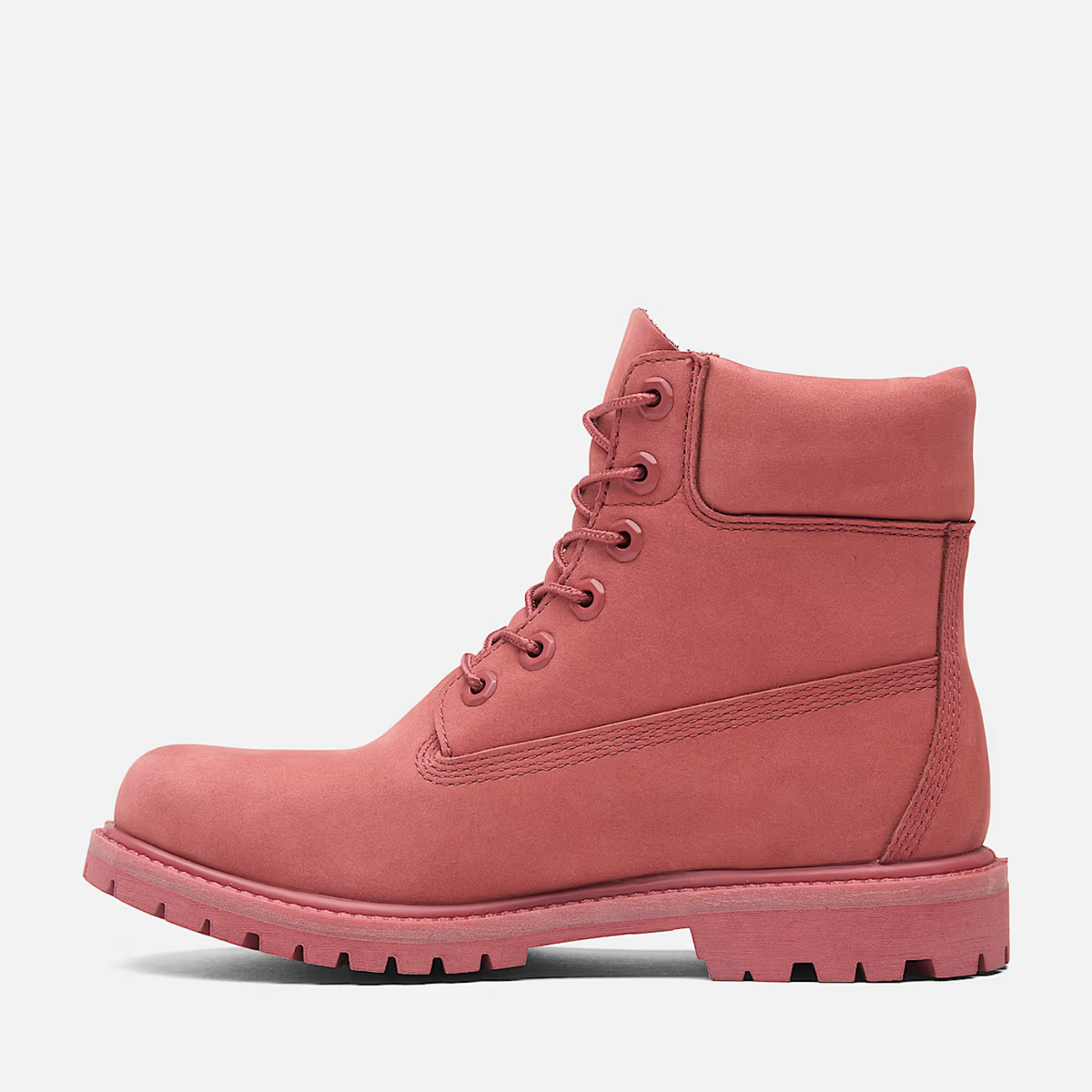 Timberland W 6" Lace Up Waterproof Boot Medium Red Nubuck
