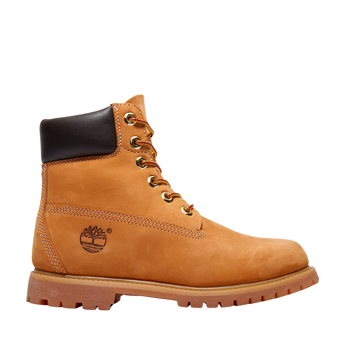 Timberland W 6" Lace Up Waterproof Boot Wheat Nubuck