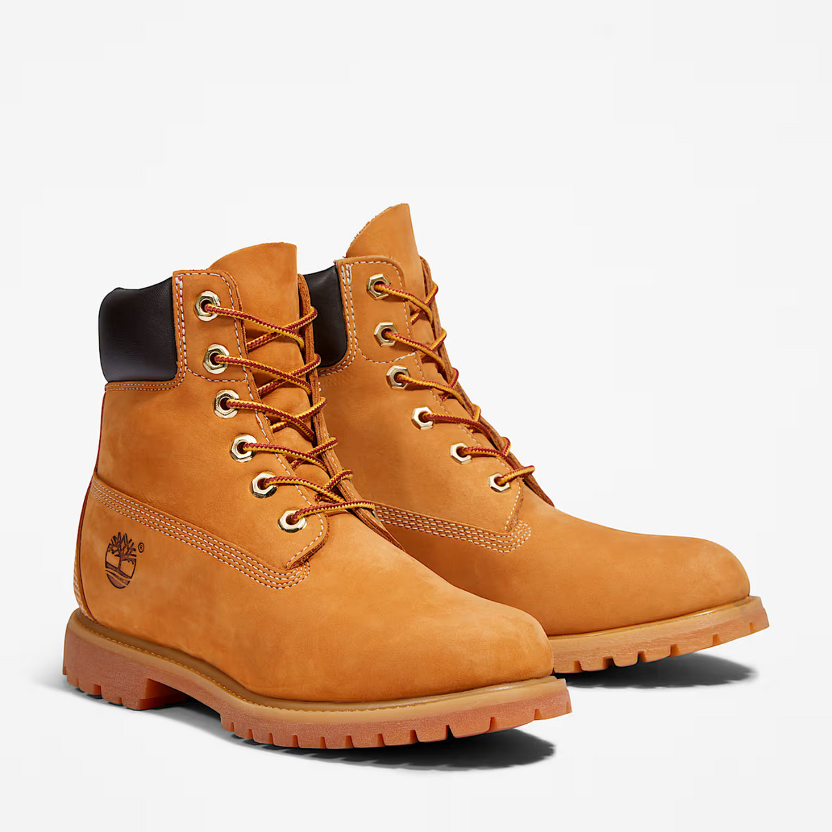 Timberland W 6" Lace Up Waterproof Boot Wheat Nubuck