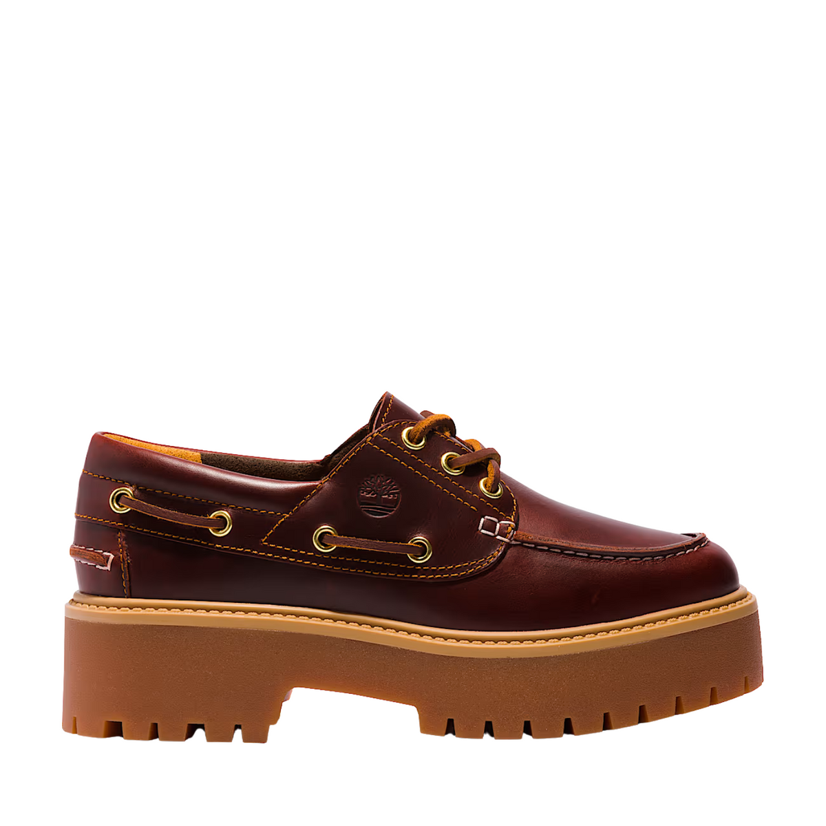 Timberland W Stone Street Boat Shoe RootBeer 