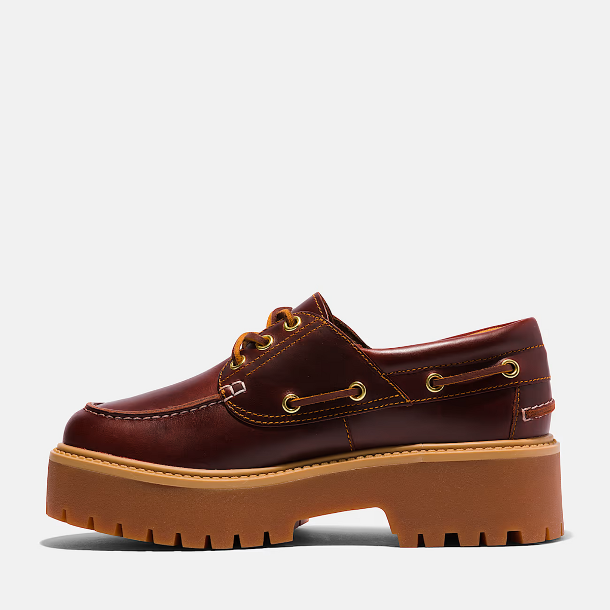 Timberland W Stone Street Boat Shoe RootBeer 