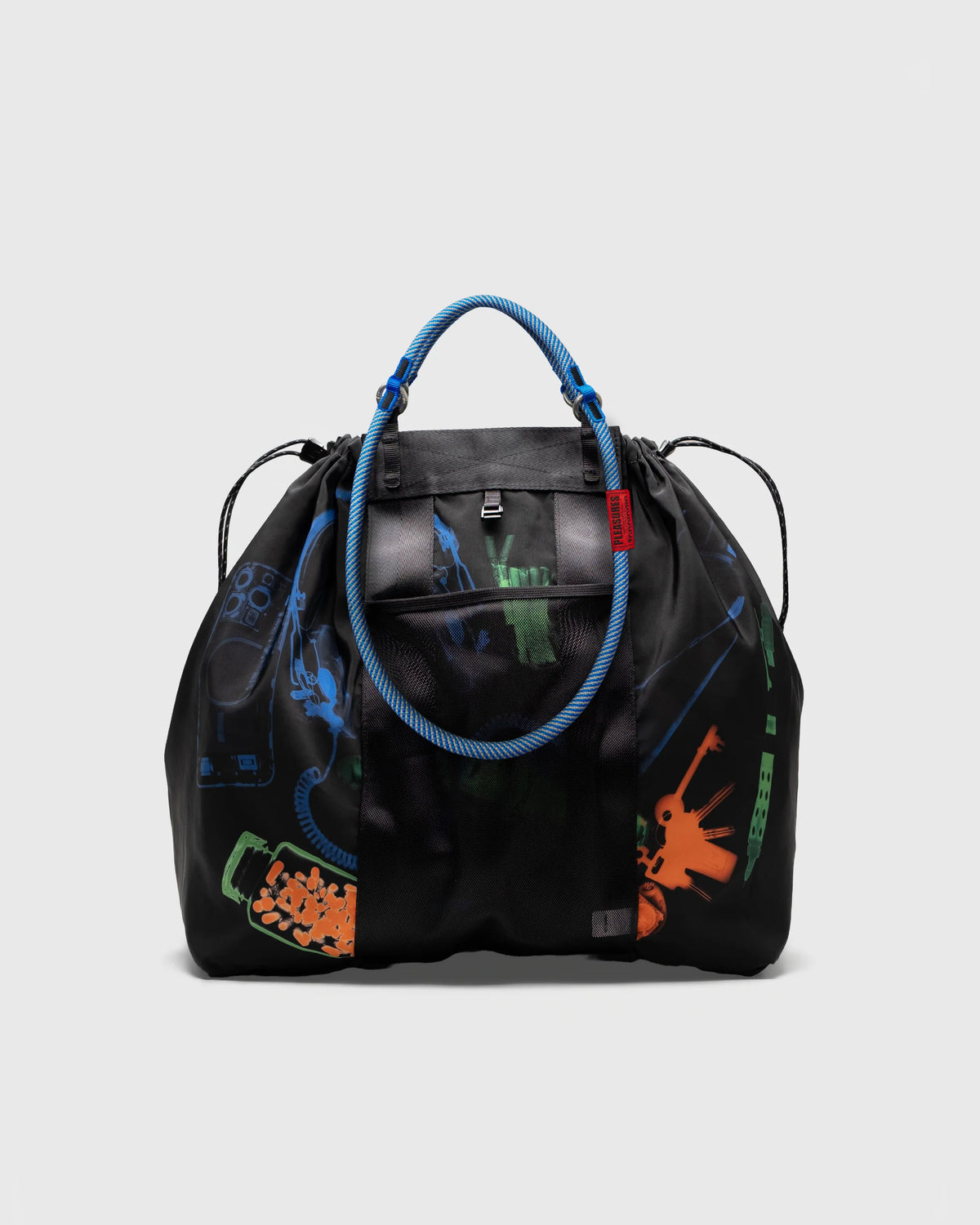 Pleasures Topologie Summit Reversible Tote Black Liminal Gray