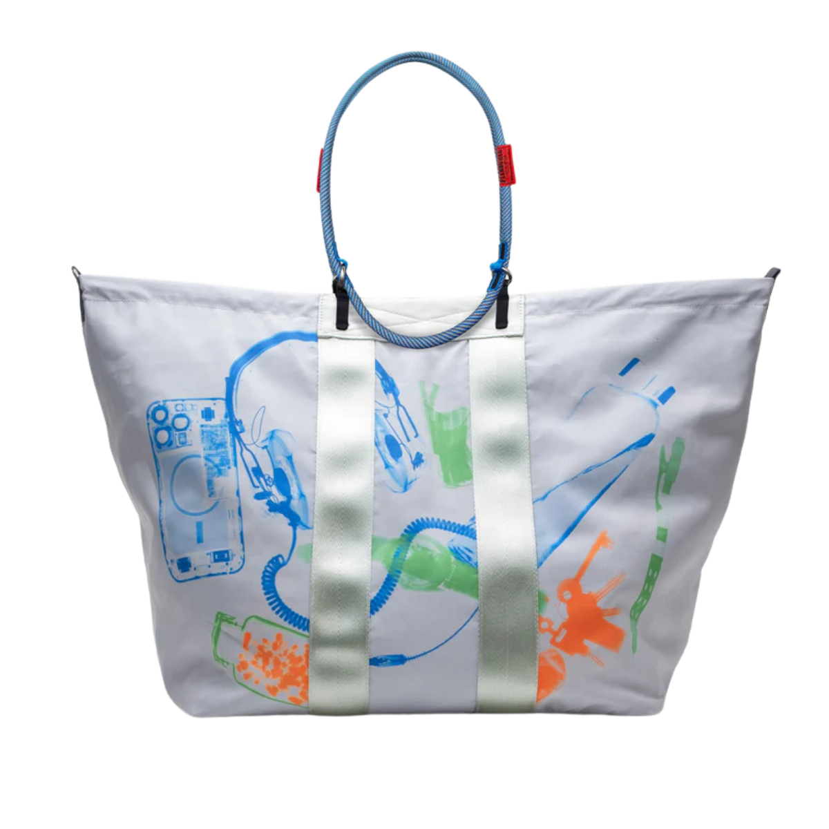 Pleasures Topologie Summit Reversible Tote Black Liminal Gray