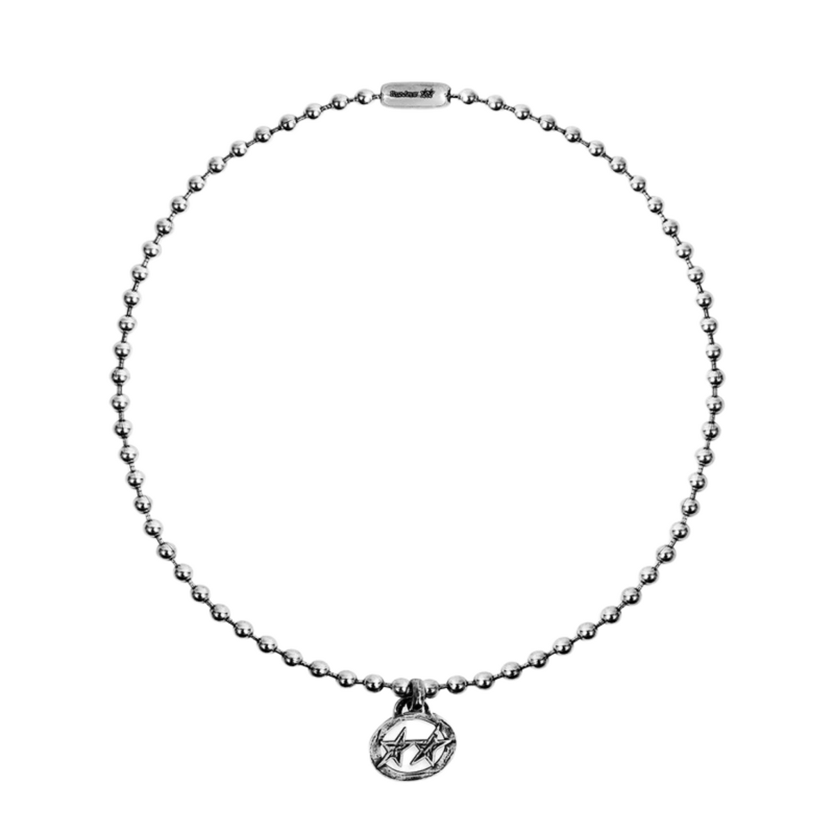 TwoJeys Icon Ball Necklace #1 Silver
